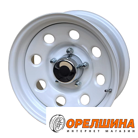 Икон  10,0х15  5х139,7  ЕТ-24  108,7 белый (W9116)